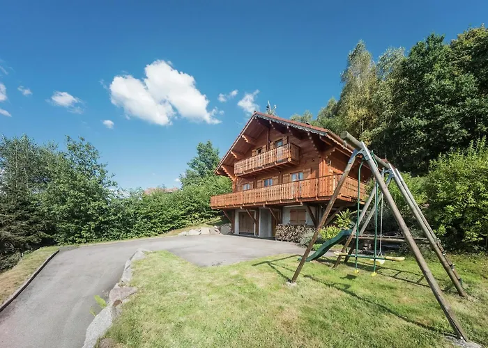 In Vosges With Sauna & Panoramic Views Шале