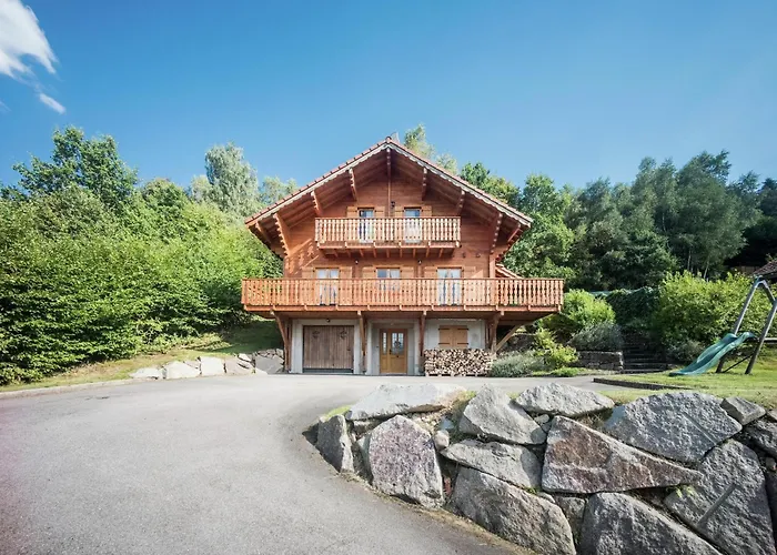 In Vosges With Sauna & Panoramic Views Шале *